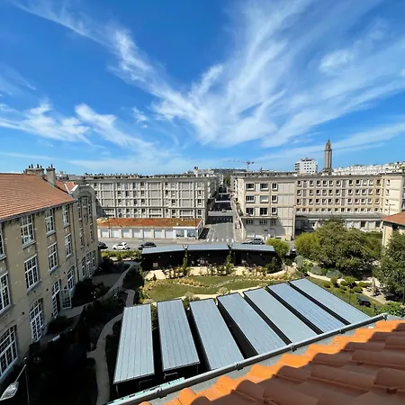 Sur Les Toits Du Havre - Centre-ville - Proche Apartmán