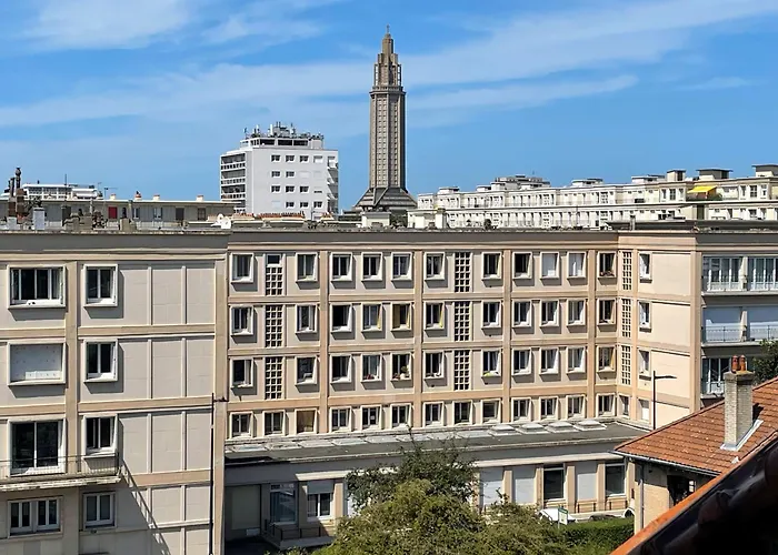 Apartment Sur Les Toits Du Havre - Centre-Ville - Proche Mer